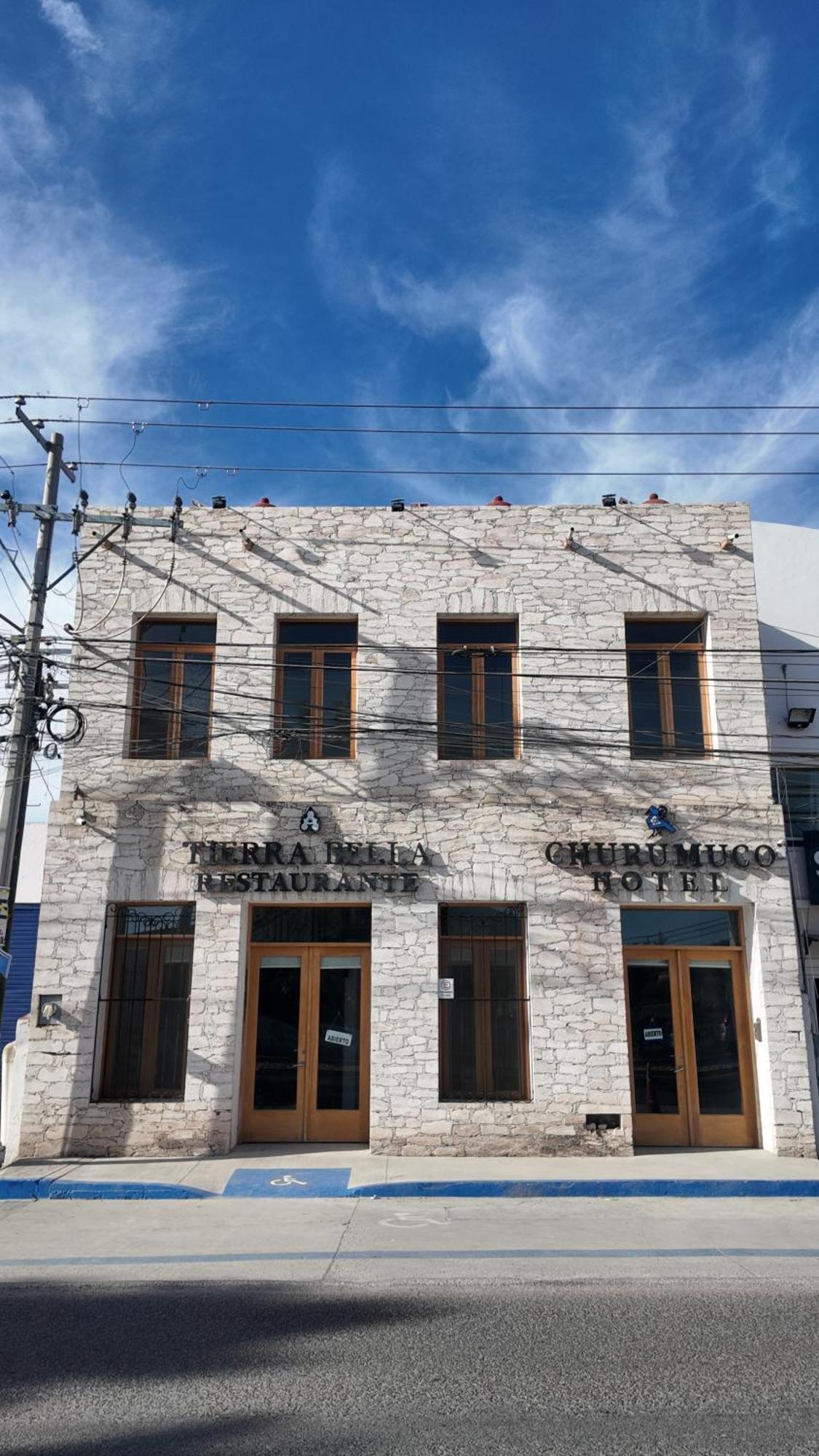 Hotel Churumuco San Jose Iturbide Buitenkant foto